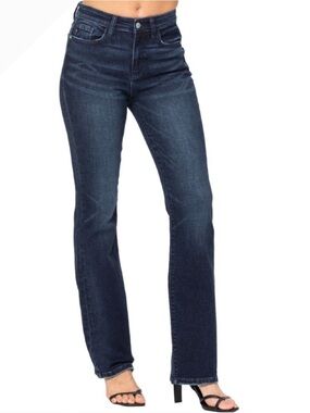 Judy Blue Slim Bootcut Jeans Dark Wash Women’s Size 9/29